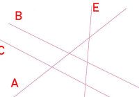 Может ли каждая из двух скрещивающихся прямых быть параллельна третьей прямой?